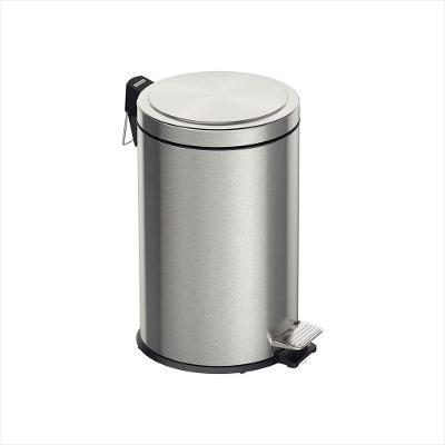 Lixeira Inox com Pedal Brasil Plus 12 L Tramontina