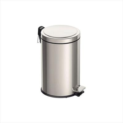 Lixeira Aço Inox com Pedal Brasil 12 L Tramontina