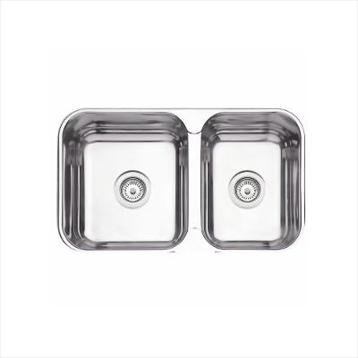 Cuba Dupla Retangular Inox Polido 69x40 Tramontina