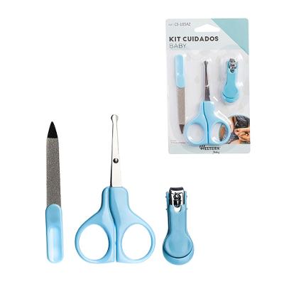 Kit Cuidados Baby 3 Peças Azul Western