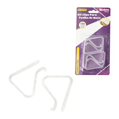 Clips Toalha De Mesa Jogo 4 Peças Western Home