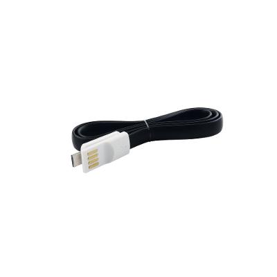 Mini Cabo Flat Type C Oex Cb701 - 50Cm Preto