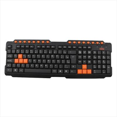 Teclado Gamer Action TC200 - ABNT2 - Teclas Destacadas Preto/ Laranja