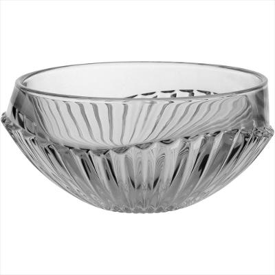 Centro Mesa 12x22x22 cm Cristal Eco Transparente Charm - GS