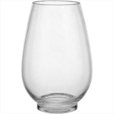 Vaso 23x16x16 cm Vidro Transparente Jersey - GS