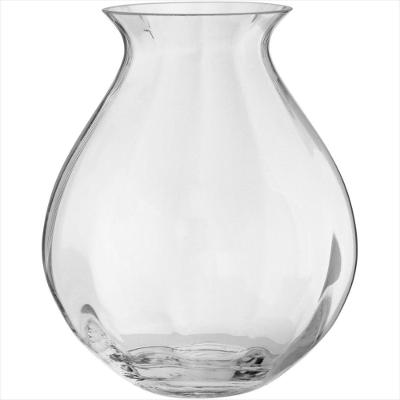 Vaso 18x15x15 cm Vidro Transparente Lacus - GS