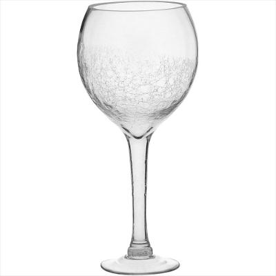 Vaso 40x18x18 cm Vidro Transparente Anverre - GS