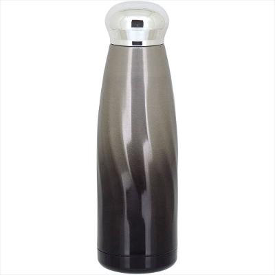 Garrafa Térmica 22x6x6 cm 380ml Inox Preto Parede Dupla Trenton - GS