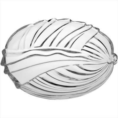 Centro Mesa Vidro Transparente 6x31x31cm GS