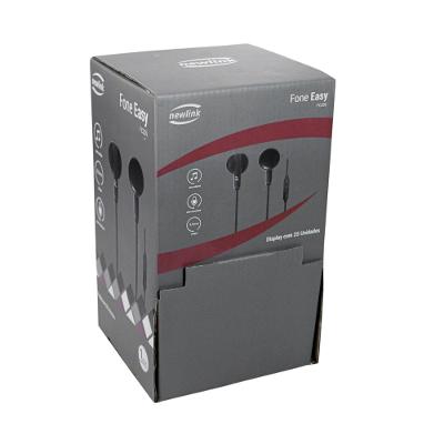 Display Com 25 Fones De Ouvido Newlink Easy Fc205 Preto