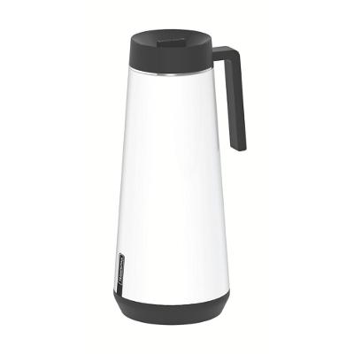 Bule Térmico Tramontina em Aço Inox Branco 1L