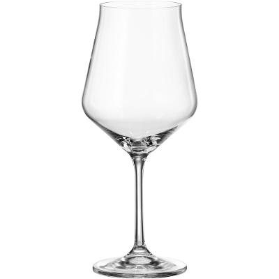 Taça Vinho Bohemia Lida Cristal 580 ml 6 Peças