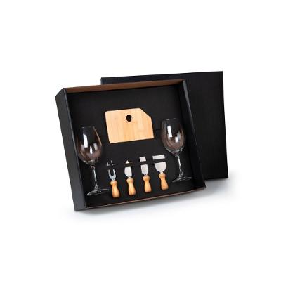 Kit Queijo e Vinho - 7 Peças