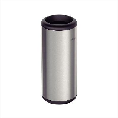 Lixeira Inox S/Tp Pt.Capsula 15L