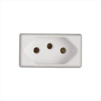 Tomada 2P+T 10A/250V Branco