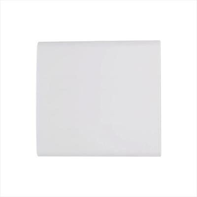 Placa 4X4 Cega Liz Branca