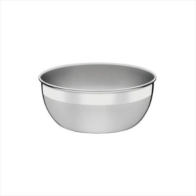 Pote Redondo Aço Inox sem Tampa
