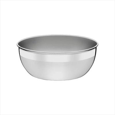 Pote Redondo Aço Inox sem Tampa
