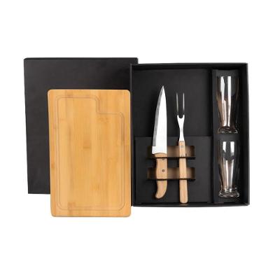 Kit Para Churrasco Com Copos - 5 Peças