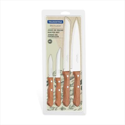 Jogo Facas Inox 4Pc Dynamic