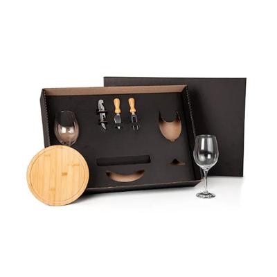 Kit Queijo E Vinho - 6 Peças