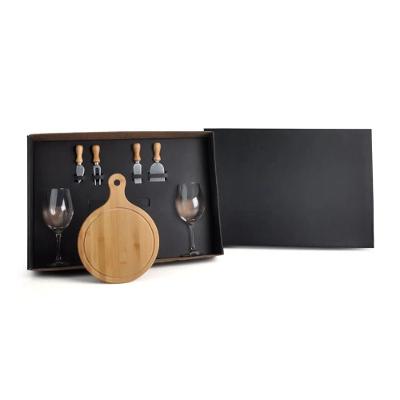 Kit Queijo e Vinho - 7 Peças