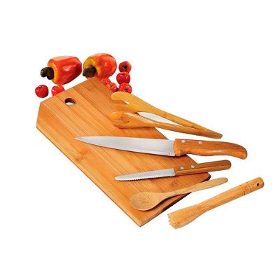 Kit Para Bar Em Bambu Mônaco - 6 Pçs Welf