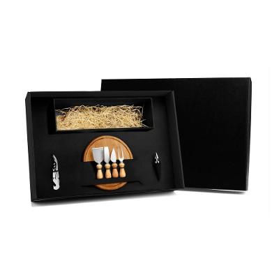 Kit para Queijo e Vinho - 7 Peças - Não Acompanha Garrafa