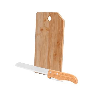 Conjunto Para Cozinha Em Bambu/Inox - 2 Pçs Welf
