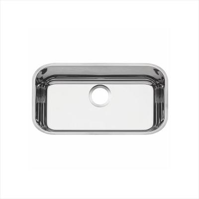 Cuba de Embutir em Aço Inox Alto Brilho sem Válvula  56x34 cm Tramontina