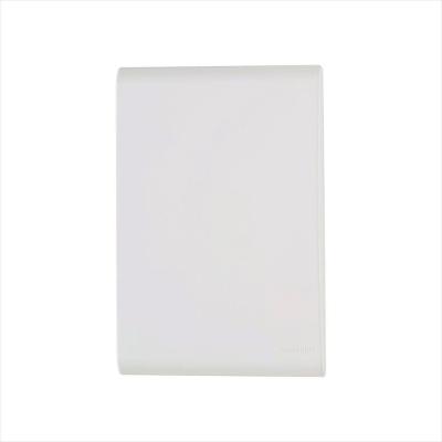 Placa 4X2 Cega Liz Branca