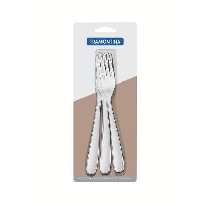 Jogo De Garfo Mesa Aço Inox 3 Peças