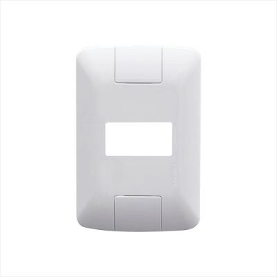 Placa 4X2 1P Horizontal Aria Branca