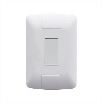 Conjunto Inter.Simples 6A/250V Aria Branc