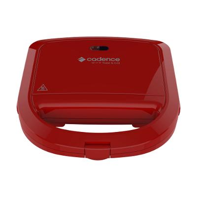 Sanduicheira Elétrica Toast & Grill Vermelha 220V Cadence