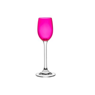 Taça de Cristal para Licor Gastro Lilás 65 ml 6 Peças