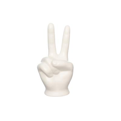 Figura Paz Amor Branco 150Mm