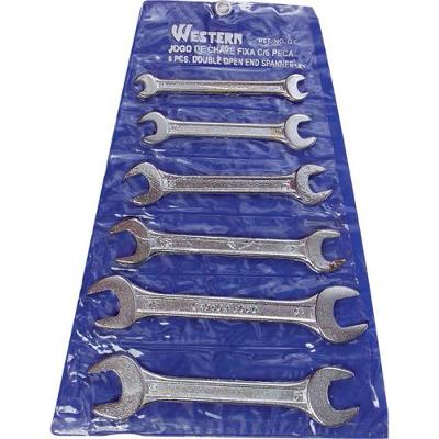 Chave Fixa 6A17Mm 6 Peças
