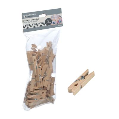 Prendedor Handy Natural 2,5Cm 50 Peças