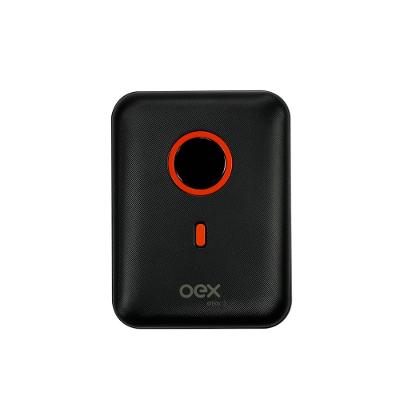 Carregador Portátil Power Bank Style 10.000Mah Preto OEX