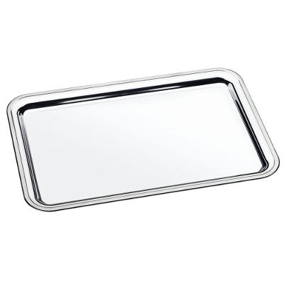 Bandeja Retangular Tramontina Buena em  Inox 49x33 cm