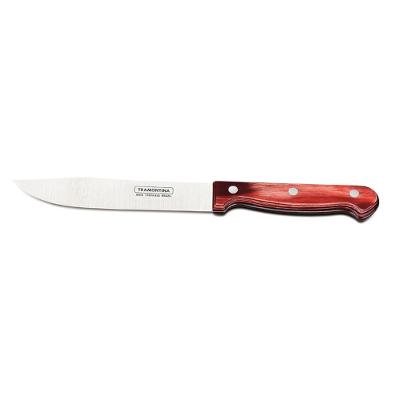 Faca Cozinha Inox 6 Polywood Vermelho Tramontina