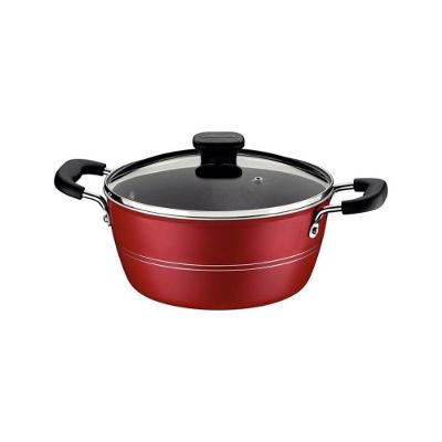 Caçarola Tramontina Sicília Antiaderente Vermelho 20cm 2,4L