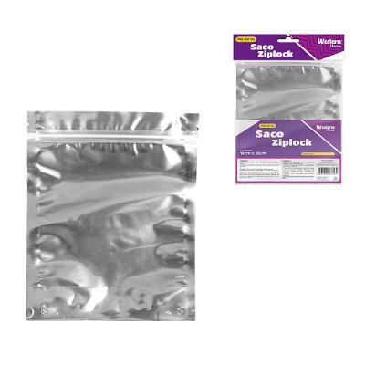 Saco Ziplock 18X26Cm Jogo 4 Peças Western Home