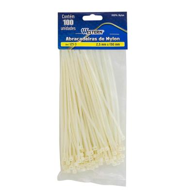 Abracadeiras Branco 2,5X150Mm Western