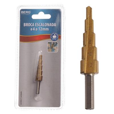Broca Escalonada 4/12Mm Berg Corneta