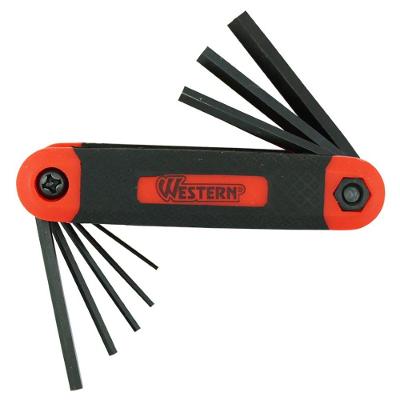 Chave Allen Dobravel 8 Peças Western
