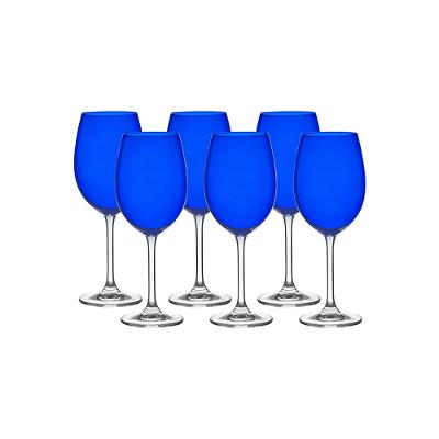 Jogo 6 Taças Tinto Gastro Azul 450Ml Bohemia