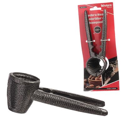 Quebra Nozes e Abridor Champanhe Western Home