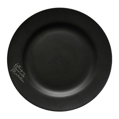 Prato Sobremesa Manhattan Hauskraft Preto 19 cm